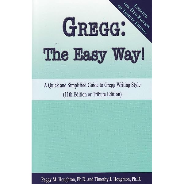 Gregg's Shorthand Manual 3rd Version Published in US 1898